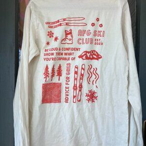 Advice for Girls long sleeve tee shirt from movie tour